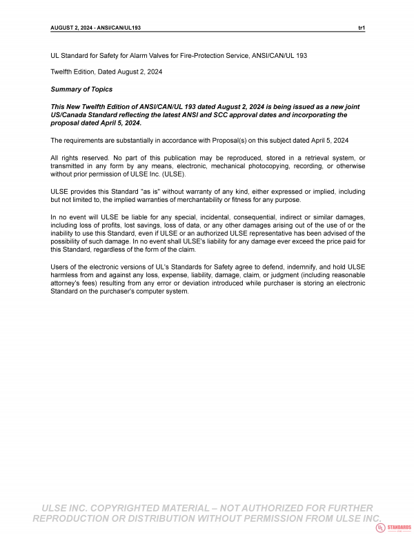 UL 193 PDF UL 193 PDF
